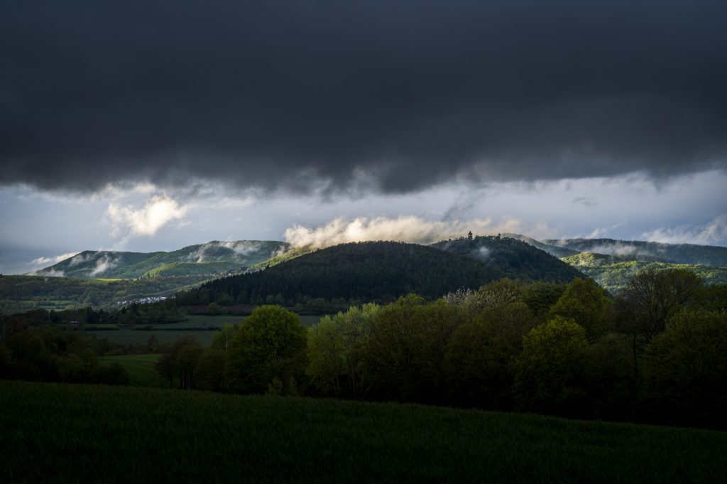 Blick auf den Leuchtberg